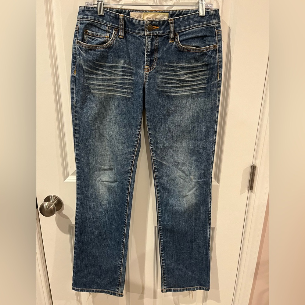 Ann Taylor Loft Slim & Straight Jeans Size 6